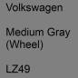 Preview: Volkswagen, Medium Gray (Wheel), LZ49.